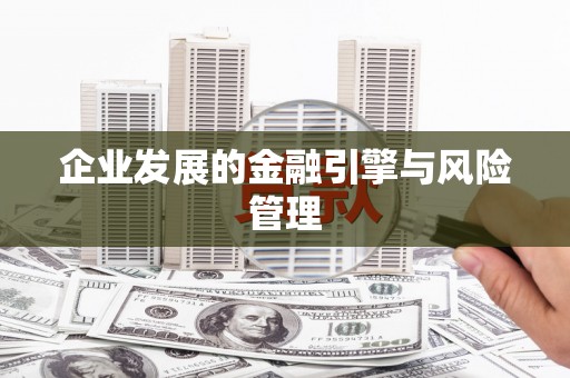 腾冲企业发展的金融引擎与风险管理