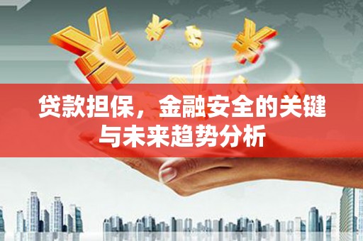 腾冲贷款担保，金融安全的关键与未来趋势分析