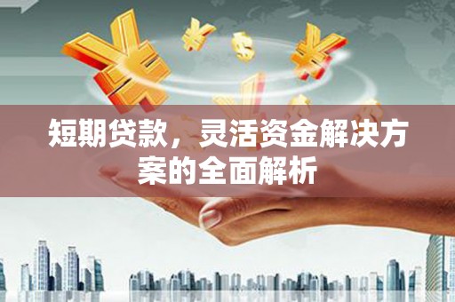 腾冲短期贷款，灵活资金解决方案的全面解析