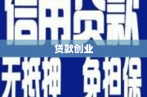腾冲贷款创业