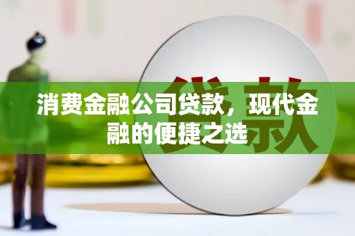 腾冲消费金融公司贷款，现代金融的便捷之选