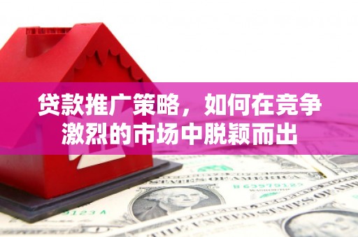 腾冲贷款推广策略，如何在竞争激烈的市场中脱颖而出