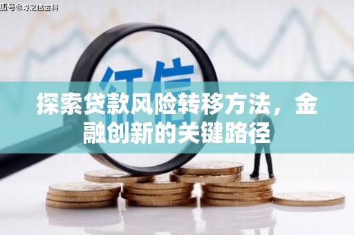 腾冲探索贷款风险转移方法，金融创新的关键路径