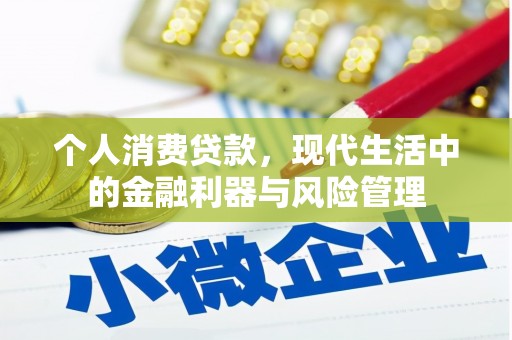 腾冲个人消费贷款，现代生活中的金融利器与风险管理