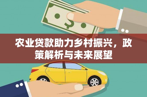 腾冲农业贷款助力乡村振兴，政策解析与未来展望