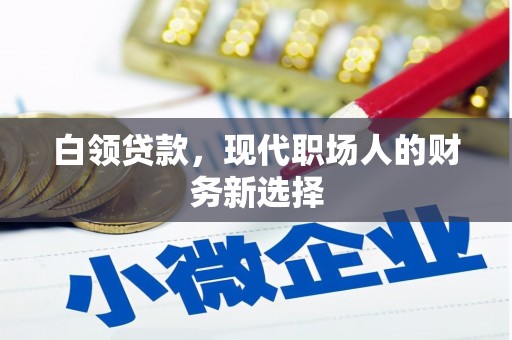 腾冲白领贷款，现代职场人的财务新选择