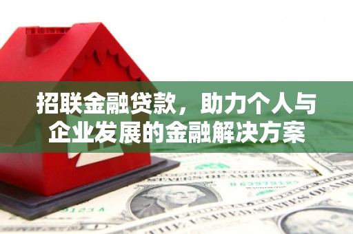 腾冲招联金融贷款，助力个人与企业发展的金融解决方案