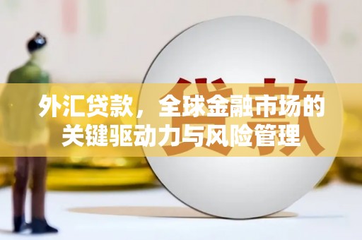 腾冲外汇贷款，全球金融市场的关键驱动力与风险管理