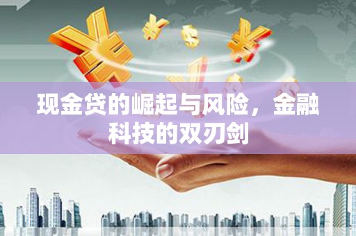 腾冲现金贷的崛起与风险，金融科技的双刃剑