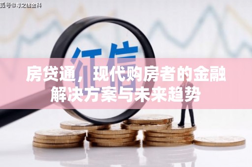 腾冲房贷通，现代购房者的金融解决方案与未来趋势