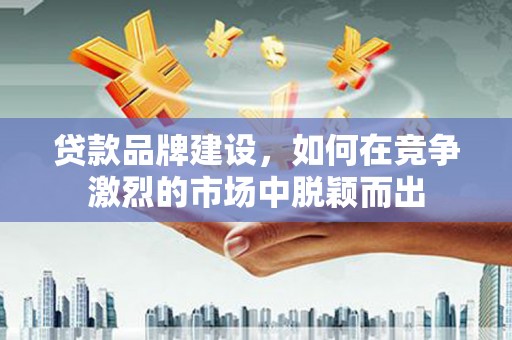 腾冲贷款品牌建设，如何在竞争激烈的市场中脱颖而出