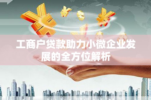 腾冲工商户贷款助力小微企业发展的全方位解析