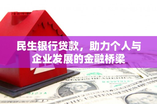 腾冲民生银行贷款，助力个人与企业发展的金融桥梁