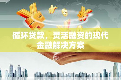 腾冲循环贷款，灵活融资的现代金融解决方案