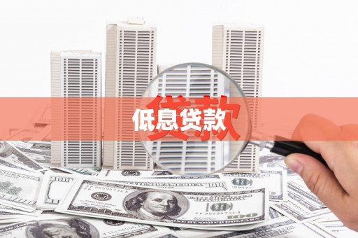 腾冲低息贷款