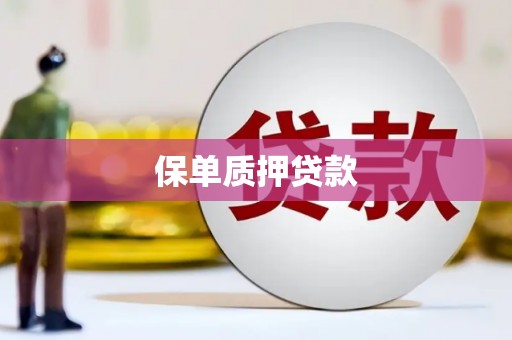 腾冲保单质押贷款