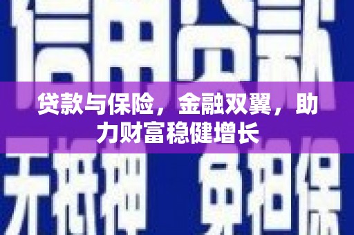 腾冲贷款与保险，金融双翼，助力财富稳健增长