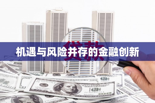 腾冲机遇与风险并存的金融创新