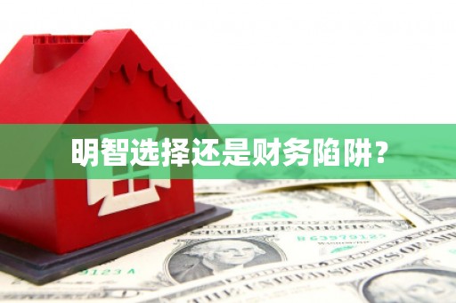 腾冲明智选择还是财务陷阱？