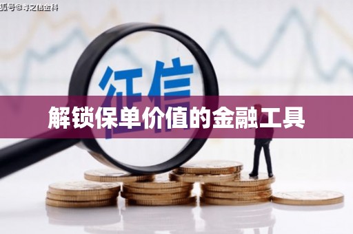 腾冲解锁保单价值的金融工具