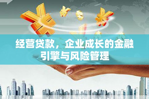 腾冲经营贷款，企业成长的金融引擎与风险管理