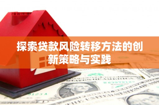 腾冲探索贷款风险转移方法的创新策略与实践
